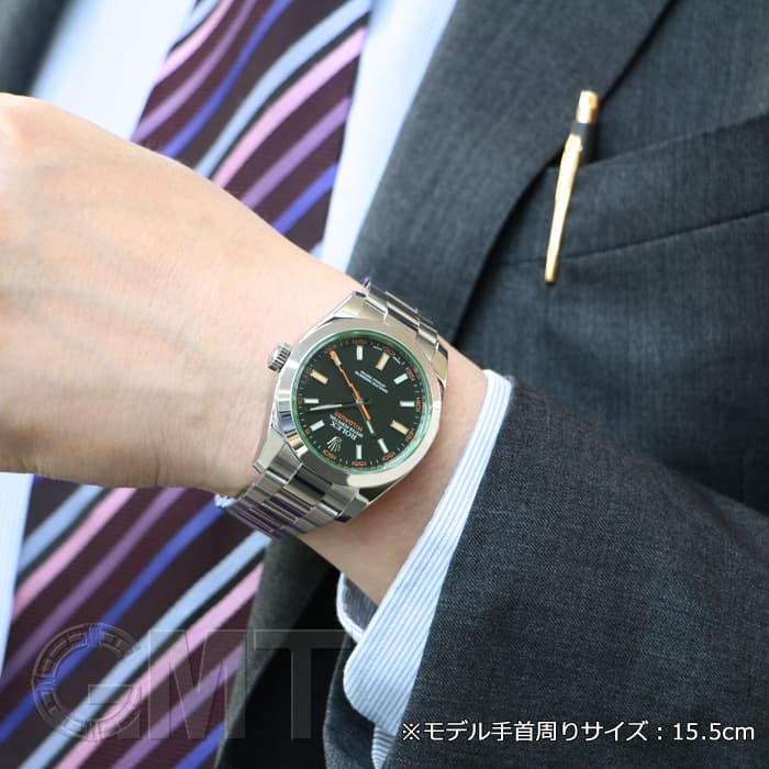 未使用)ROLEX ロレックス ミルガウス 116400GV（商品ID：3717004977913 