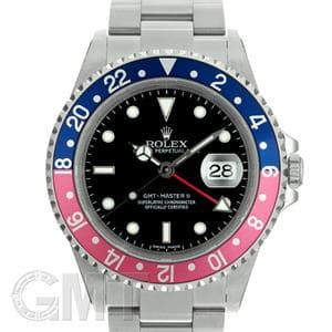 ROLEX ロレックス GMTマスター II 16710 ブルー/レッド スティックダイアル メイン