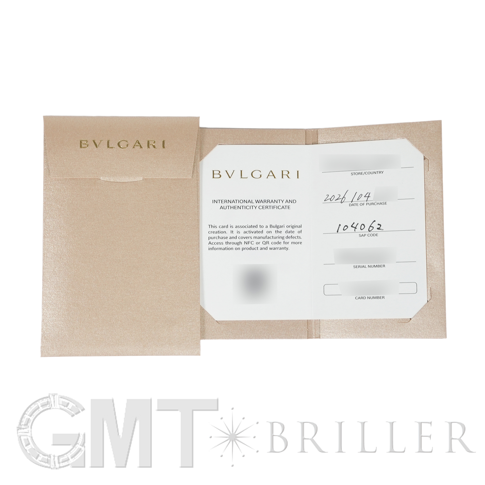 中古)BVLGARI ブルガリ セルペンティ セドゥットーリ 104062 自動巻き