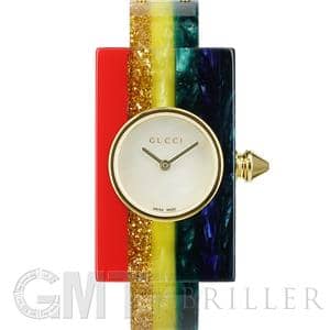 GUCCI グッチ YA143519 ビンテージ ウェブ ホワイトシェル レインボーバングル メイン