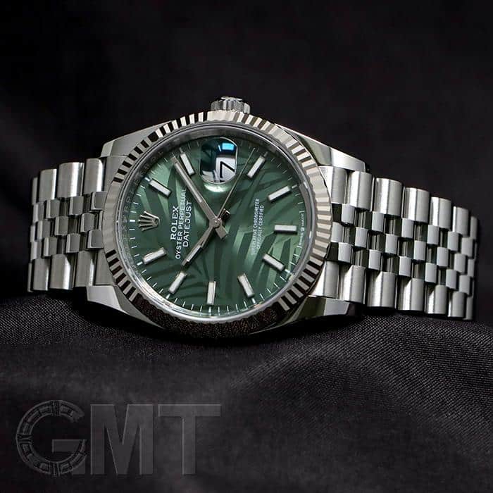 新品)ROLEX ロレックス デイトジャスト 36 126234 グリーンパーム
