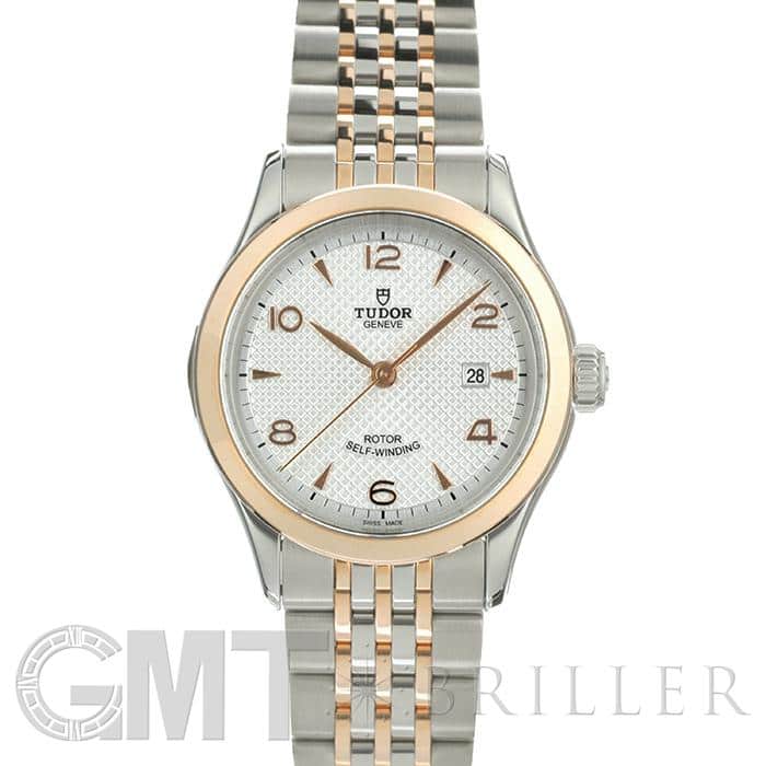 新品)TUDOR チューダー 1926 1926 M91351-0001 28mm シルバー ピンク