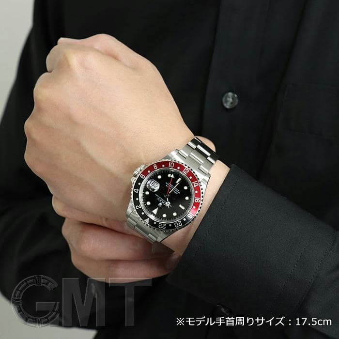 中古)ROLEX ロレックス GMTマスター II 16710 ブラック/レッド（商品ID
