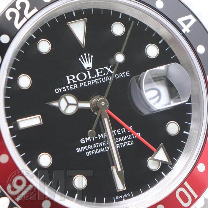 中古)ROLEX ロレックス GMTマスター II 16710 ブラック/レッド