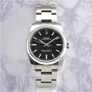 ROLEX ロレックス オイスターパーペチュアル 114200 ブラック メイン