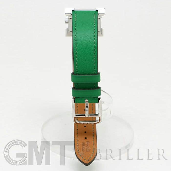 新品)HERMES エルメス Hウォッチ HH1.210.131.SW1L グリーン（商品ID
