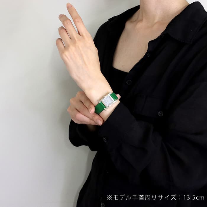 新品)HERMES エルメス Hウォッチ HH1.210.131.SW1L グリーン
