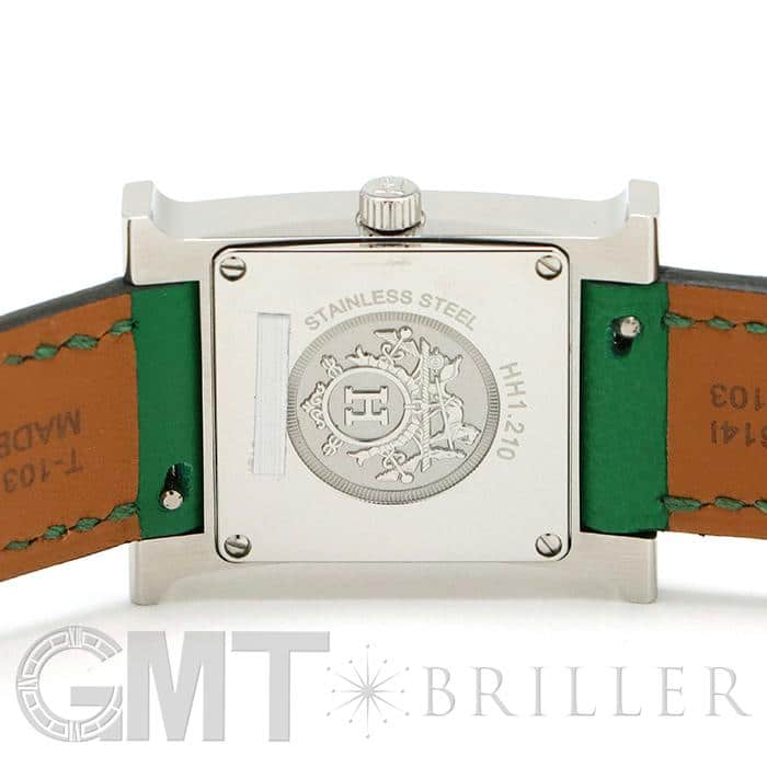 新品)HERMES エルメス Hウォッチ HH1.210.131.SW1L グリーン（商品ID
