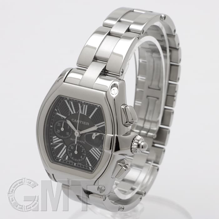 中古)CARTIER カルティエ ロードスター クロノグラフ XL W62020X6