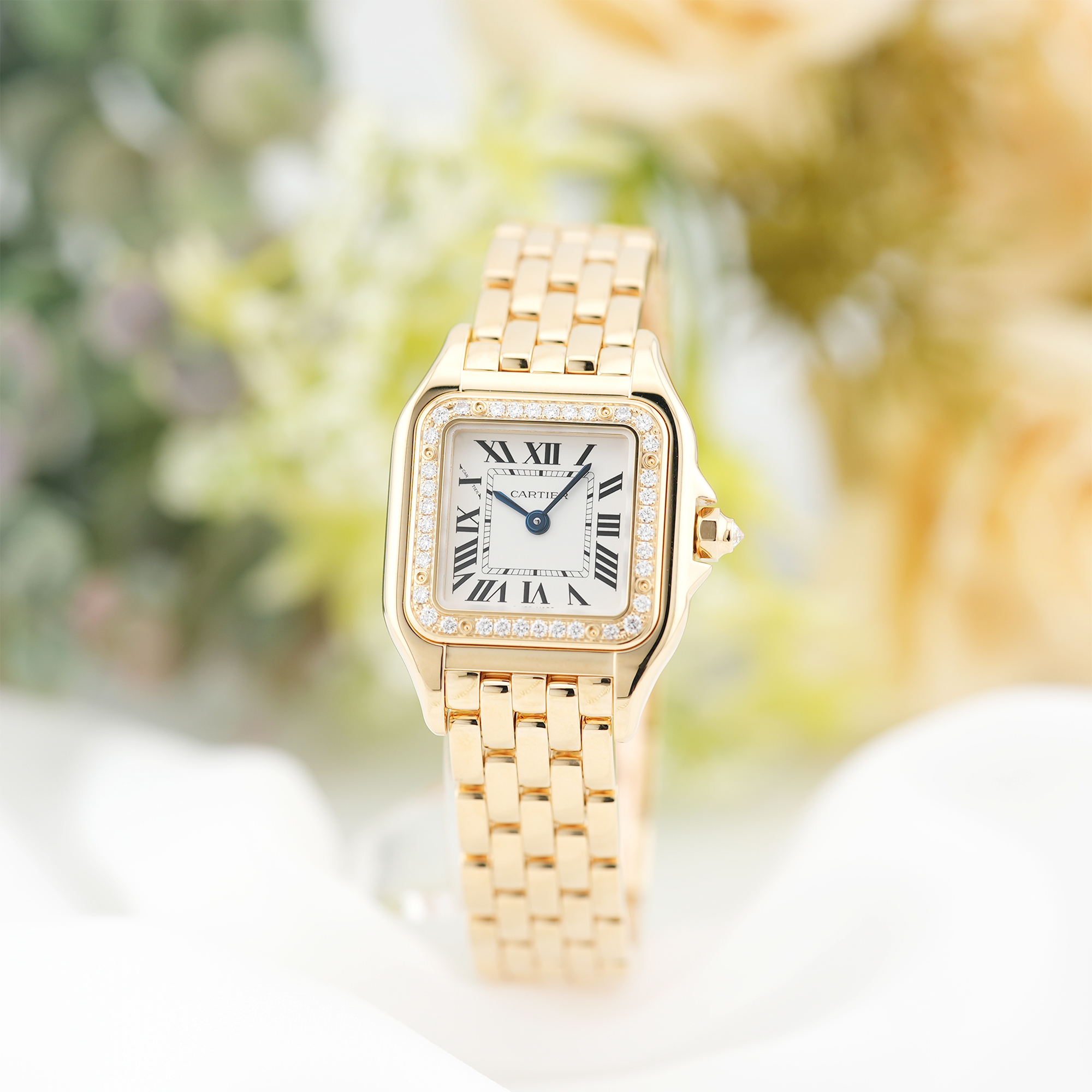 中古)CARTIER カルティエ パンテール ドゥ カルティエ SM WJPN0086【未
