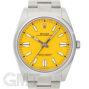 ROLEX ロレックス オイスターパーペチュアル 41 124300 イエロー メイン