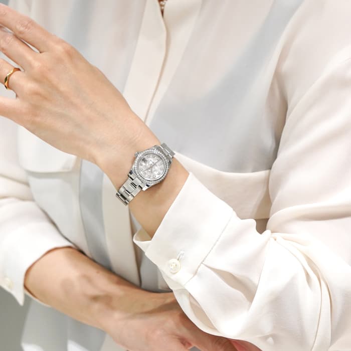 ロレックス】ROLEXデイトジャスト/ゴールド シルバー コンビ