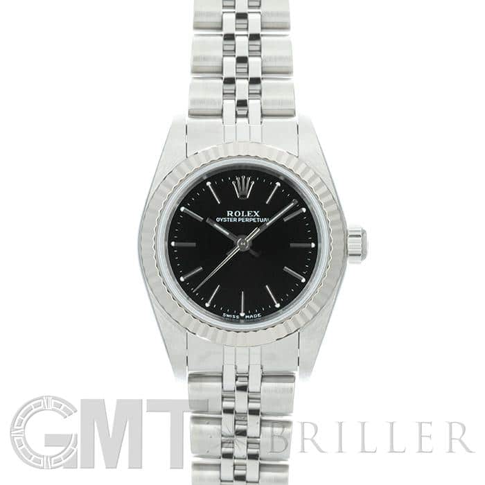 中古)ROLEX ロレックス オイスターパーペチュアル 76094 ブラック