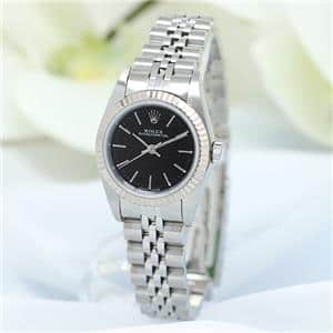 ROLEX ロレックス オイスターパーペチュアル 76094 ブラック メイン