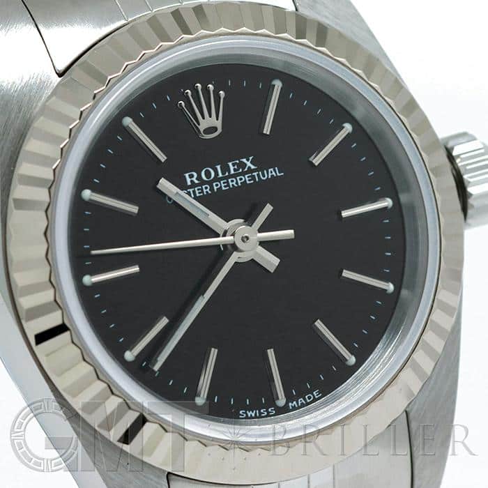 中古)ROLEX ロレックス オイスターパーペチュアル 76094 ブラック