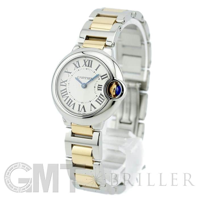 中古)CARTIER カルティエ バロンブルー SM W69007Z3（商品ID