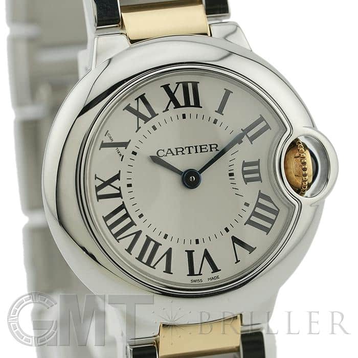 中古)CARTIER カルティエ バロンブルー SM W69007Z3（商品ID