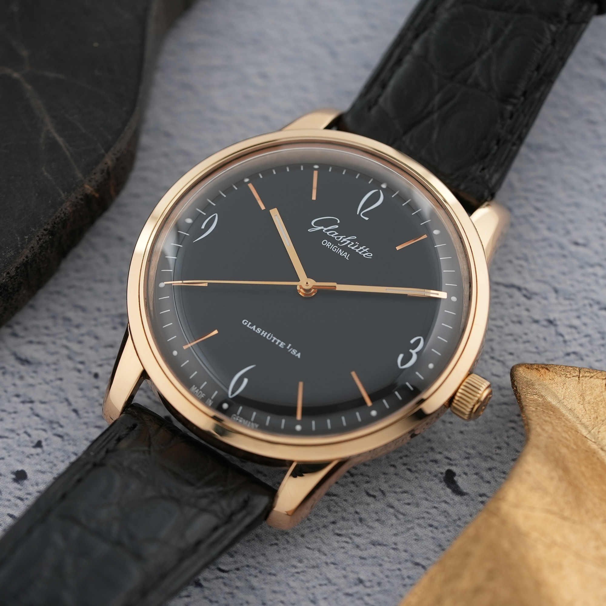 中古)GLASHUTTE ORIGINAL グラスヒュッテ オリジナル セネタ シックス 