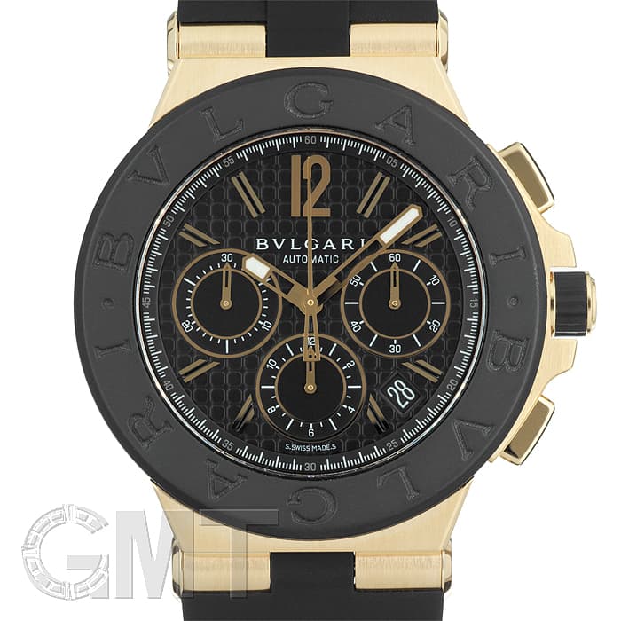 新品)BVLGARI ブルガリ ディアゴノ クロノグラフ DG42BGVDCH（商品ID 