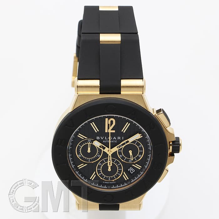 新品)BVLGARI ブルガリ ディアゴノ クロノグラフ DG42BGVDCH（商品ID 