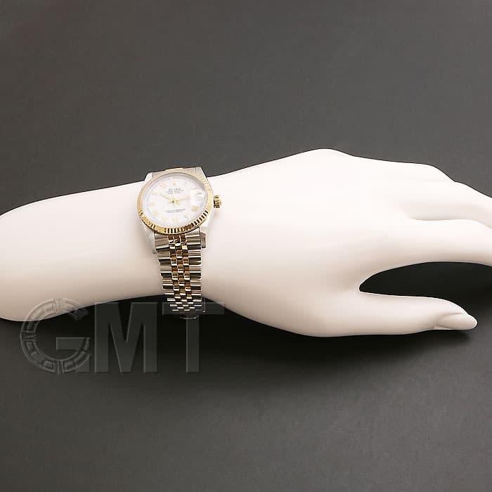 中古)ROLEX ロレックス デイトジャスト 68273 ホワイトローマ（商品ID