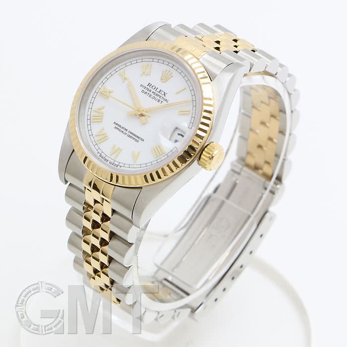 中古)ROLEX ロレックス デイトジャスト 68273 ホワイトローマ（商品ID