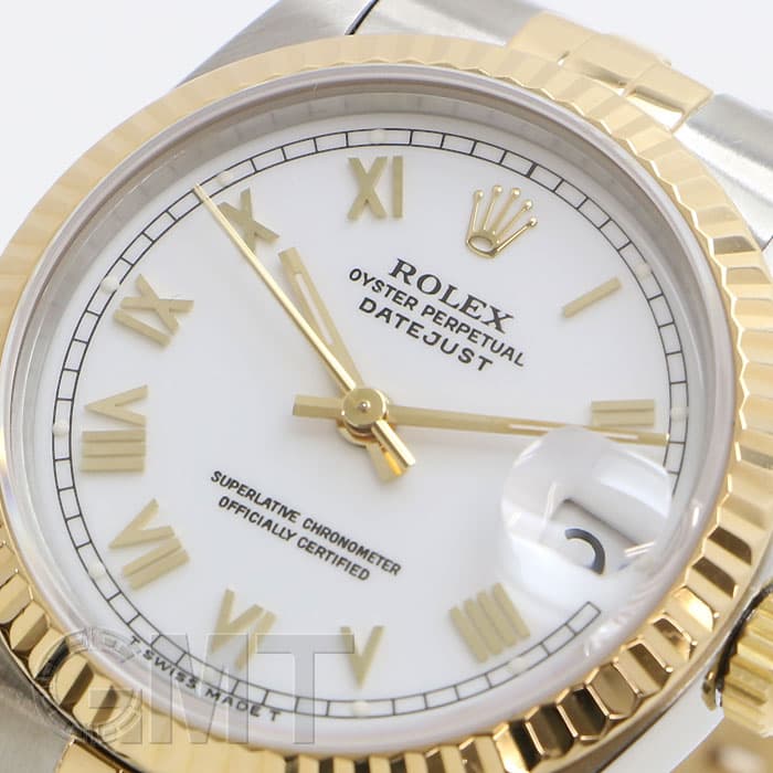 中古)ROLEX ロレックス デイトジャスト 68273 ホワイトローマ（商品ID