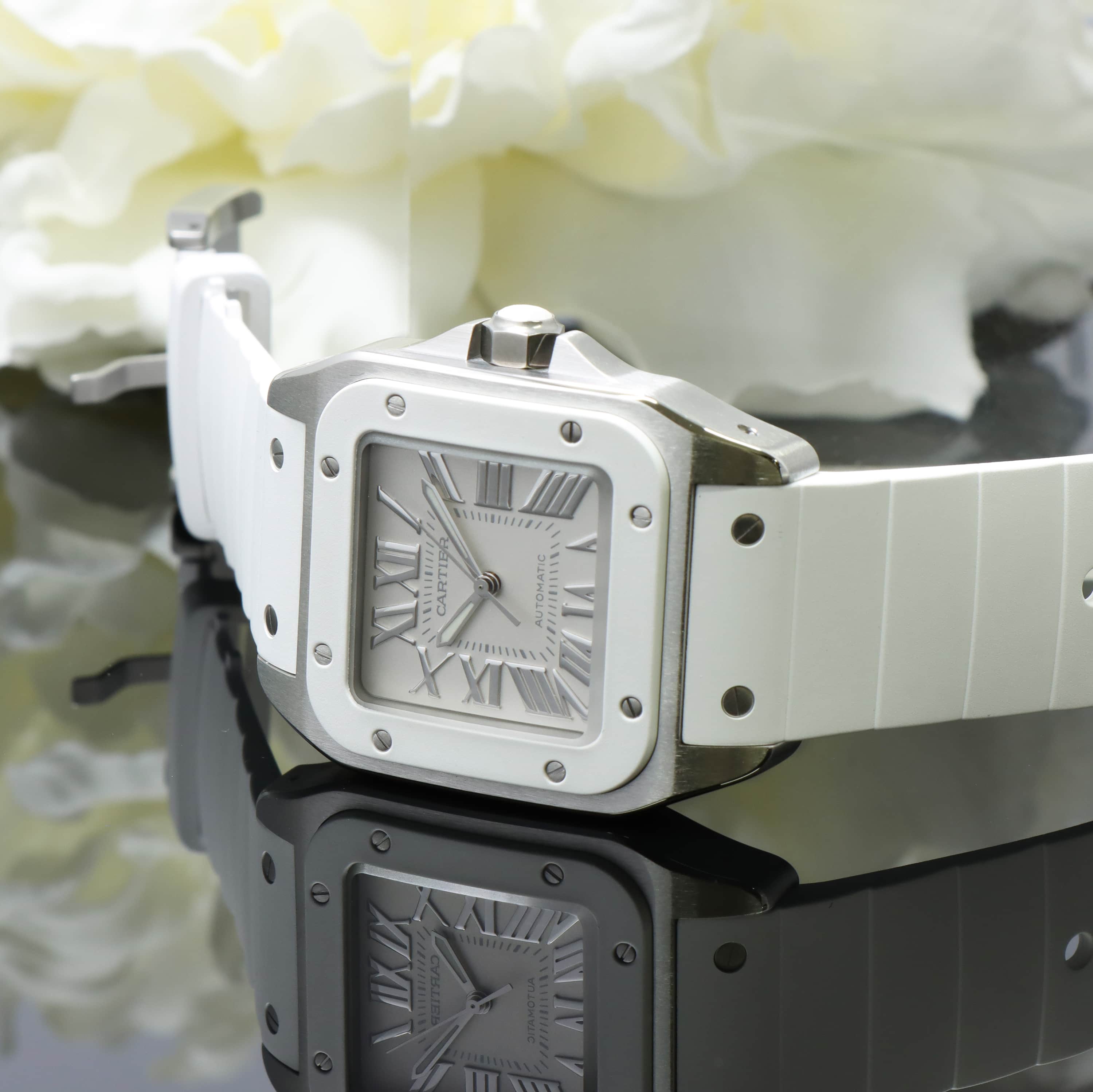 中古)CARTIER カルティエ サントス 100 MM W20129U2（商品ID