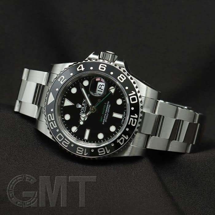 中古)ROLEX ロレックス GMTマスター II 116710LN ブラック 【未使用品