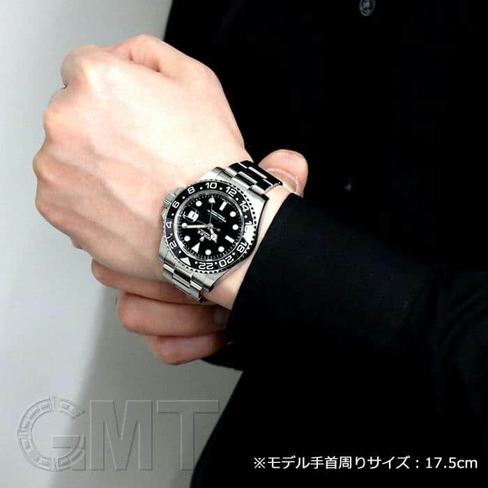 中古)ROLEX ロレックス GMTマスター II 116710LN ブラック 【未使用品