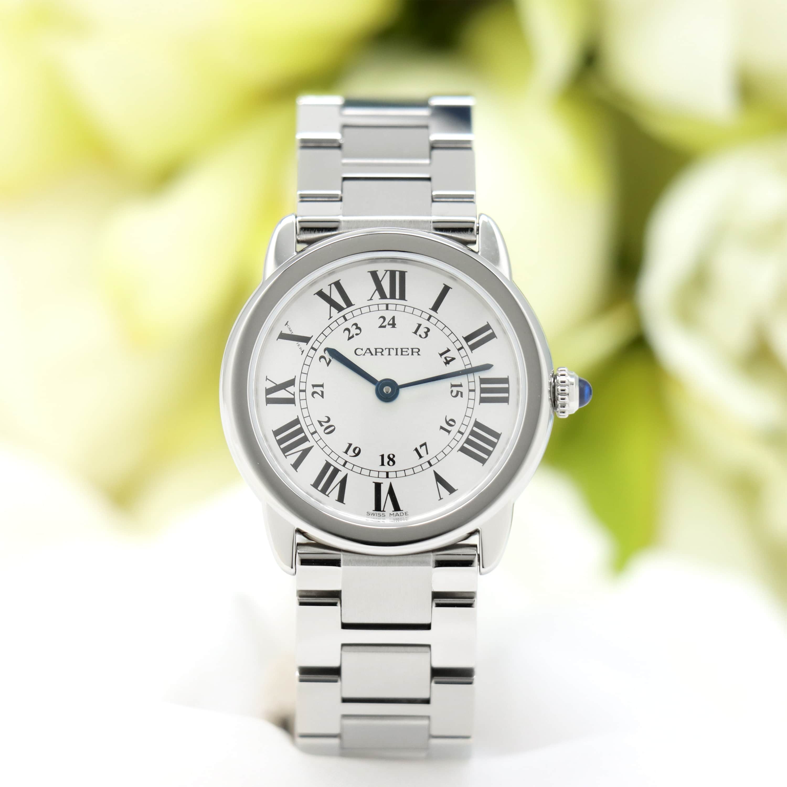 新品)CARTIER カルティエ ロンドソロ SM W6701004（商品ID