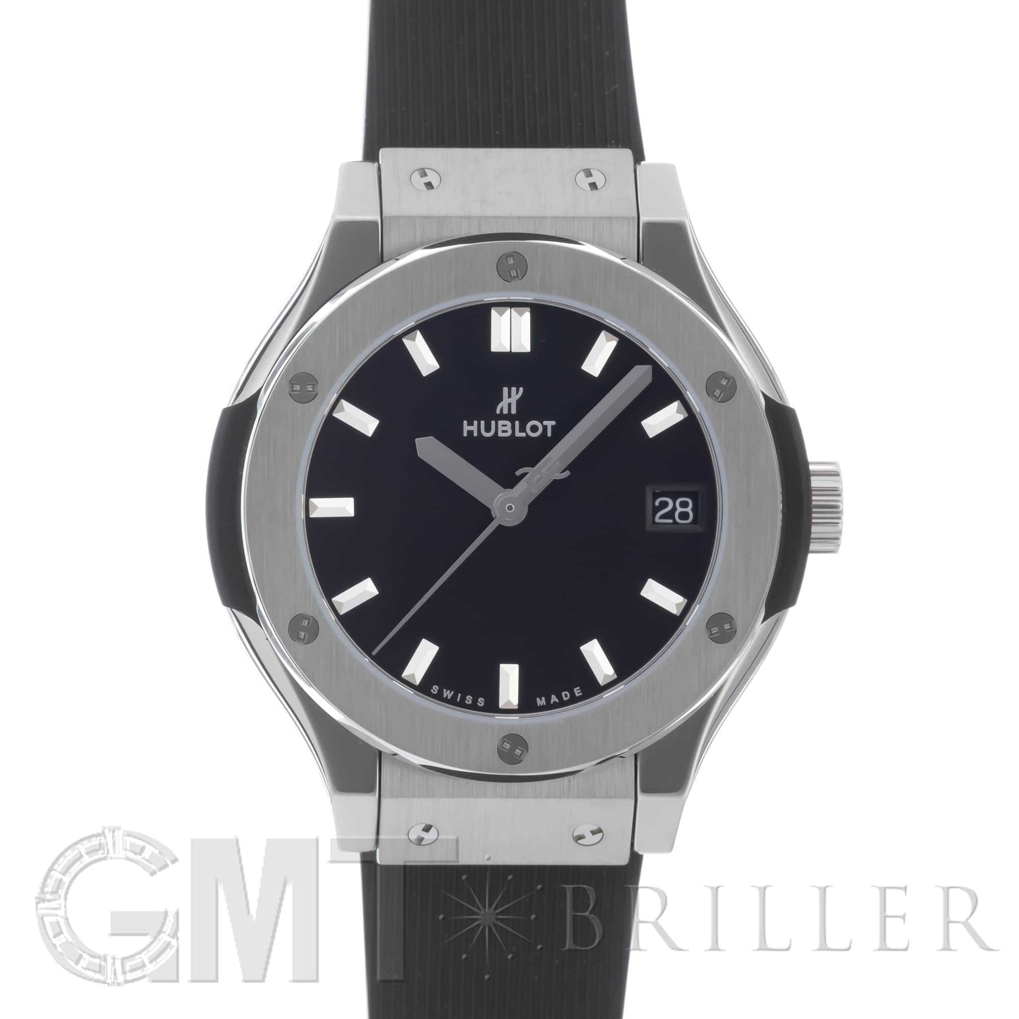 新品)HUBLOT ウブロ クラシック フュージョン チタニウム 581.NX.1470