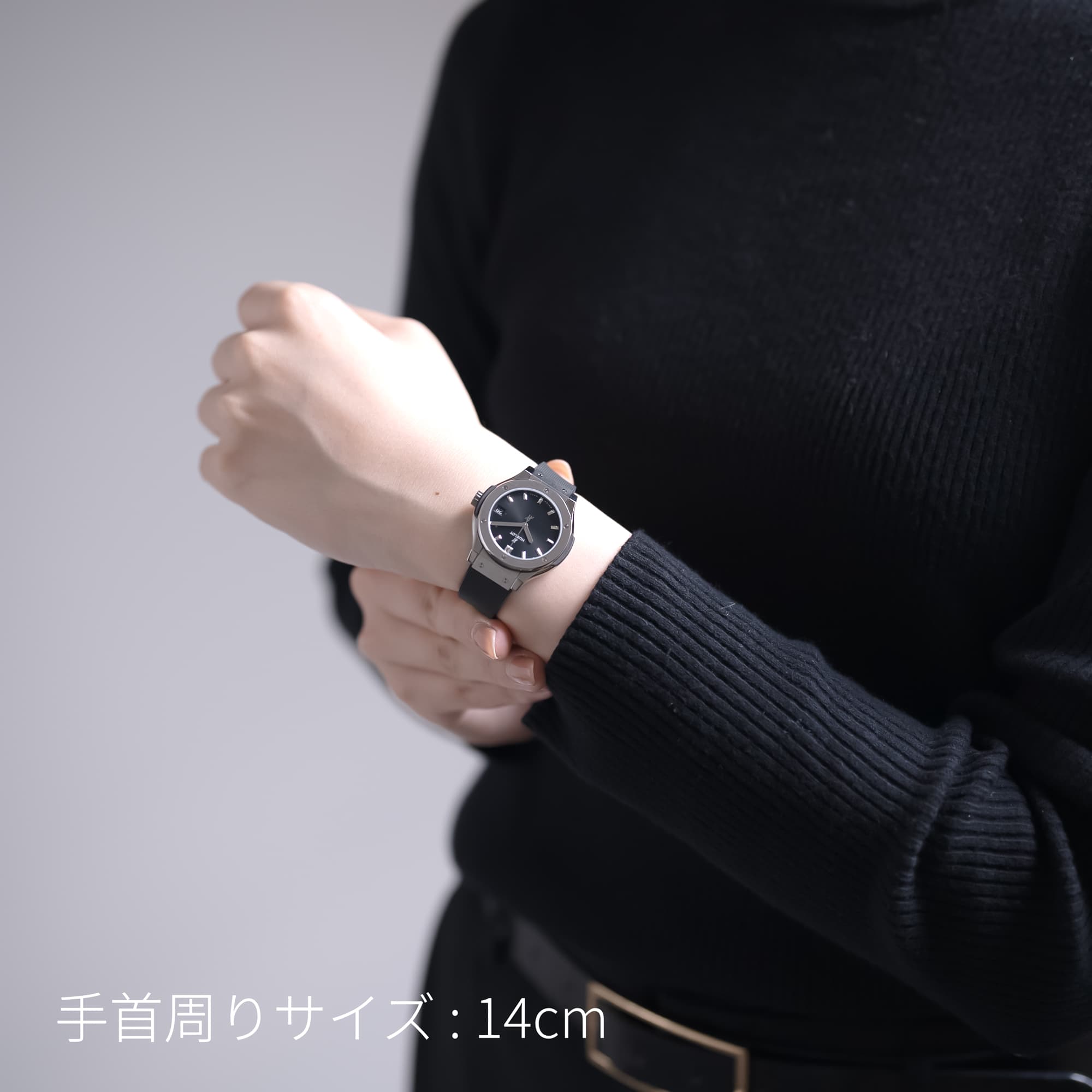 新品)HUBLOT ウブロ クラシック フュージョン チタニウム 581.NX.1470