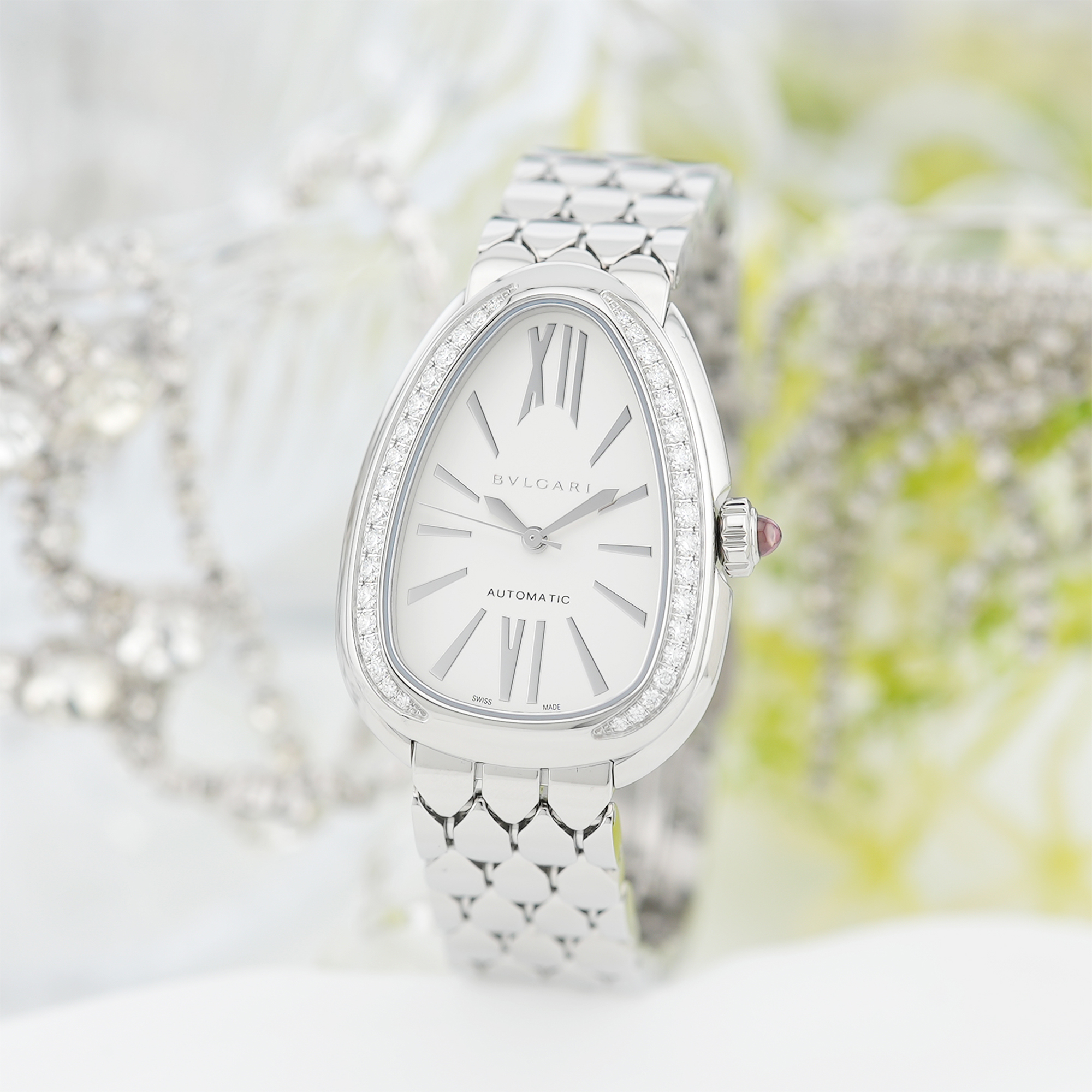 中古)BVLGARI ブルガリ セルペンティ セドゥットーリ 104060（商品ID 