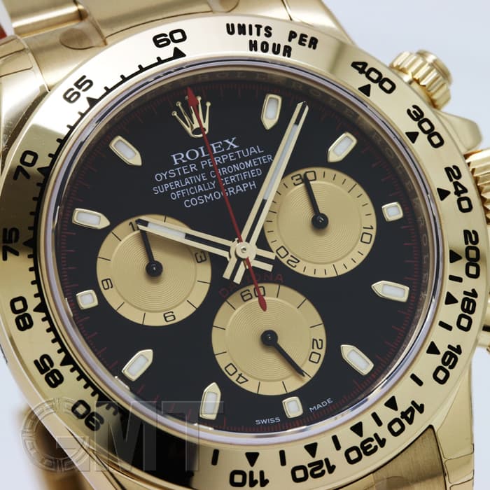 新品)ROLEX ロレックス デイトナ 116508 ブラック/シャンパン（商品ID