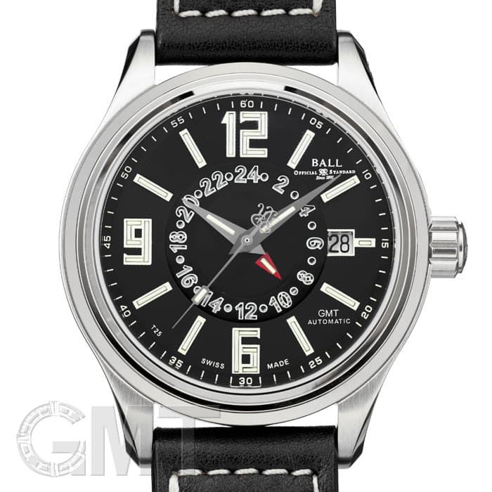 ボールウォッチ トレインマスター ボイジャー 新品)BALL WATCH ボールウォッチ トレインマスター ボイジャー GMT