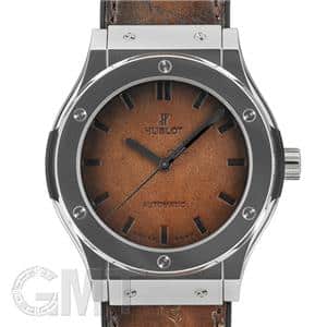 HUBLOT ウブロ クラシック フュージョン ベルルッティ スクリット プラチナム 45mm 511.TX.050T.VR.BER16 世界限定100本 メイン