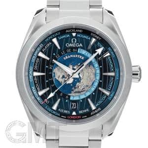 OMEGA オメガ シーマスター アクアテラ GMT ワールドタイマー 220.10.43.22.03.001 メイン