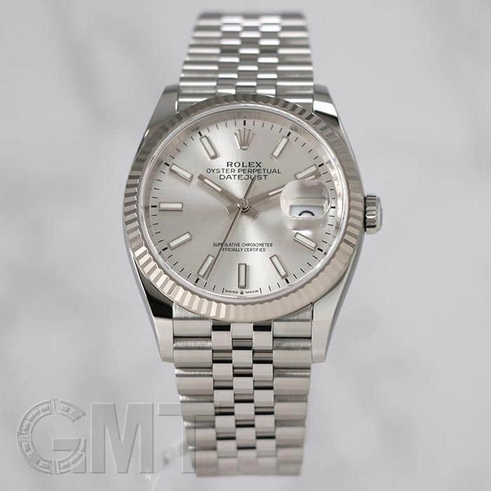 中古)ROLEX ロレックス デイトジャスト 36 126234 シルバー ジュビリー