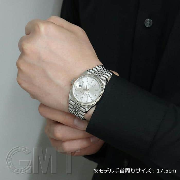 中古)ROLEX ロレックス デイトジャスト 36 126234 シルバー ジュビリー