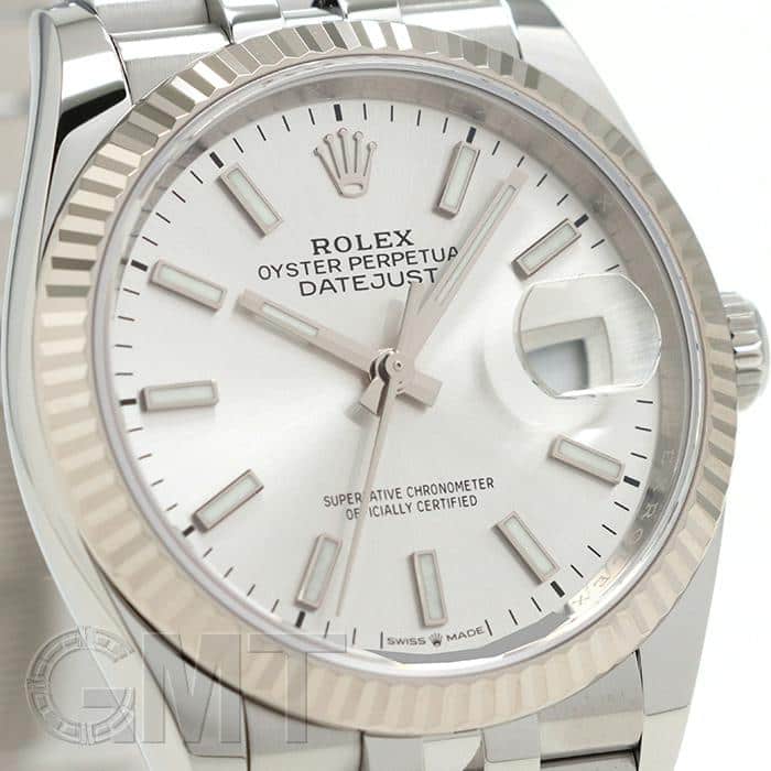 中古)ROLEX ロレックス デイトジャスト 36 126234 シルバー ジュビリー