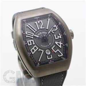 FRANCK MULLER フランク・ミュラー ヴァンガード V45 SCDT TTBRNR チタニウム グレー レザー×ラバー メイン