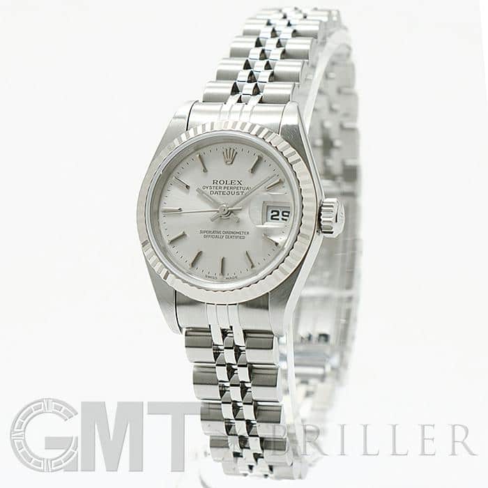 ROLEX ロレックス　デイトジャスト シルバー　オーバーホール済 69174G シルバー ROLEX（ロレックス）デイトジャスト 10Pダイヤ 中古