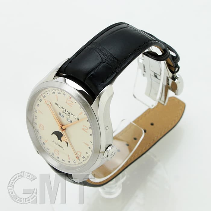新品)BAUME & MERCIER ボーム&メルシエ クリフトン ムーンフェイズ