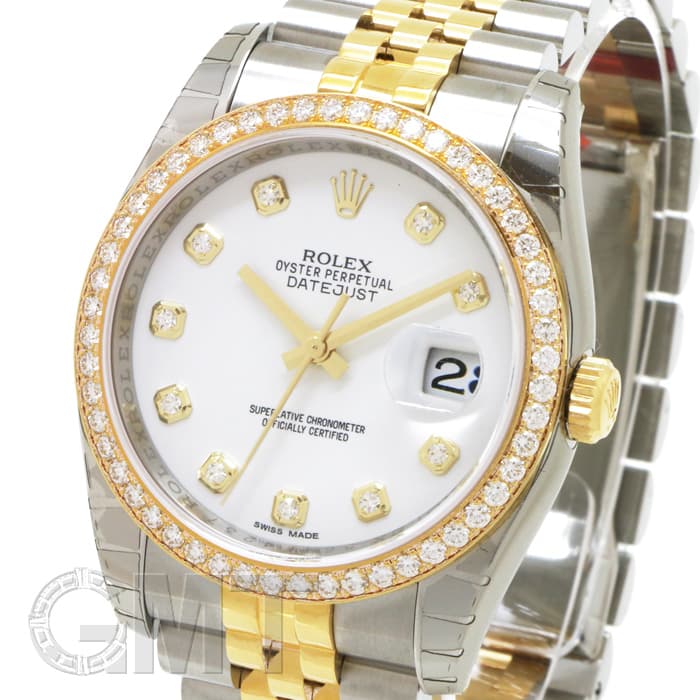 新品)ROLEX ロレックス デイトジャスト 116243G ホワイト（商品ID