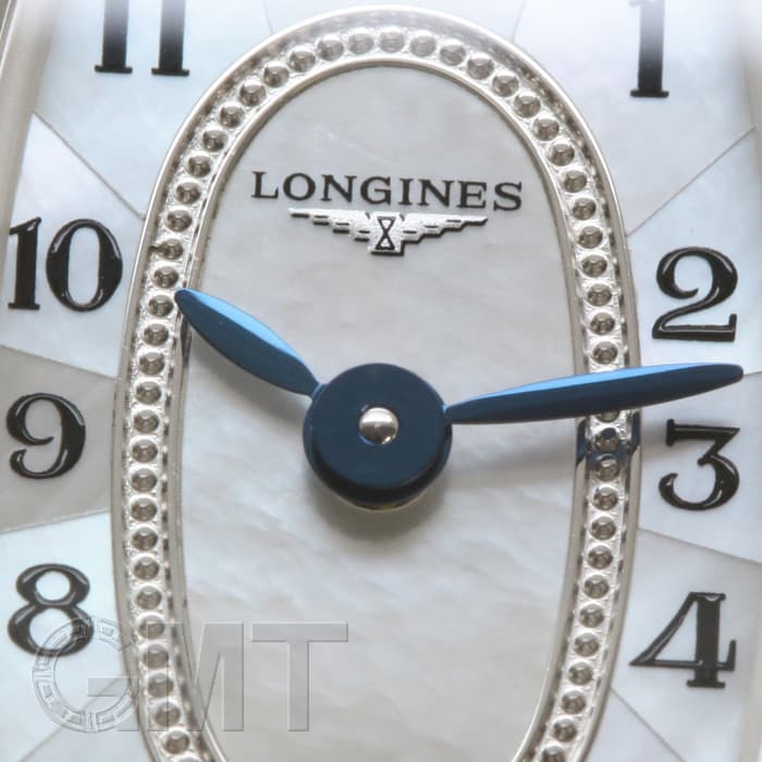 電池交換済 LONGINES ロンジン サンフォネット ダイヤベゼル L2 304 0 ダイヤモンド シルバー ギョーシェ SS ステンレス レディース クォーツ【6ヶ月保証】【腕時計】【中古】 LONGINES - 電池交換済 LONGINES ロンジン サンフォネット ダイヤ