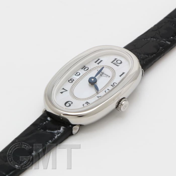 新品)LONGINES ロンジン サンフォネット レディース ホワイトMOP