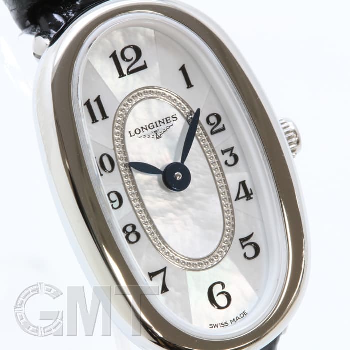 新品)LONGINES ロンジン サンフォネット レディース ホワイトMOP L2 