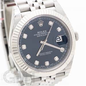 ROLEX ロレックス デイトジャスト 41 126334G ブルー ジュビリーブレス メイン