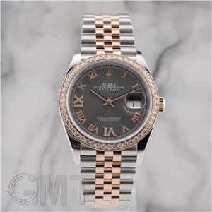 ROLEX ロレックス デイトジャスト 36 126281RBR スレート ベゼルダイヤ メイン